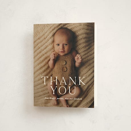 Birth Announcement Thank You Cards