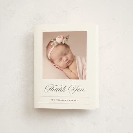 Birth Announcement Thank You Cards