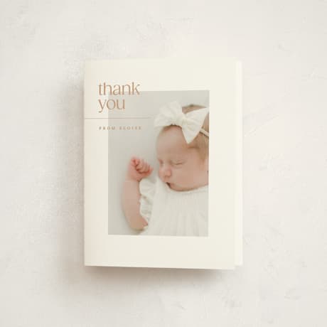 Birth Announcement Thank You Cards