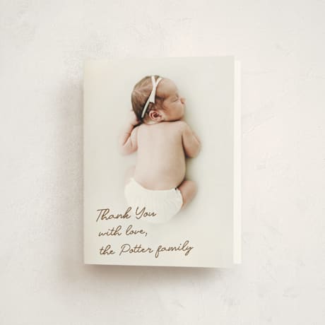 Birth Announcement Thank You Cards