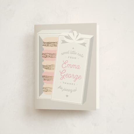 Foil-Pressed Children's Birthday Party Thank You Cards