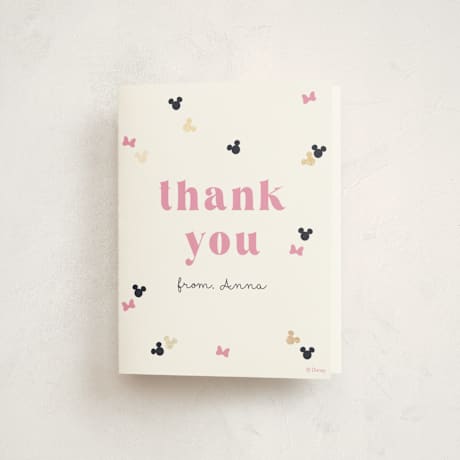 Foil-Pressed Children's Birthday Party Thank You Cards