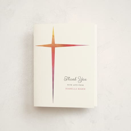 Confirmation Thank You Cards