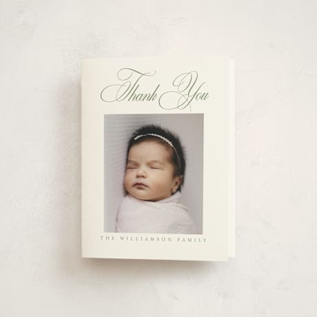 Baptism and Christening Thank You Cards