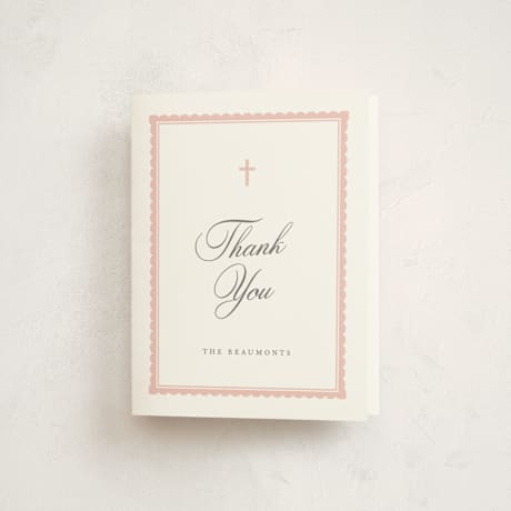 Baptism and Christening Thank You Cards