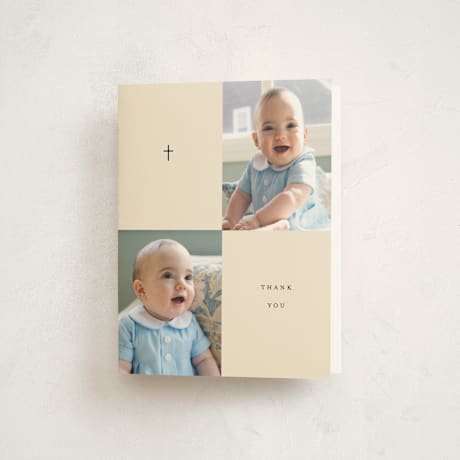 Baptism and Christening Thank You Cards