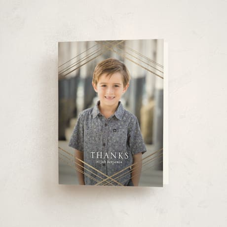 Foil-Pressed Confirmation Thank You Cards