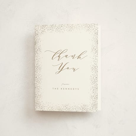 Foil-Pressed Confirmation Thank You Cards