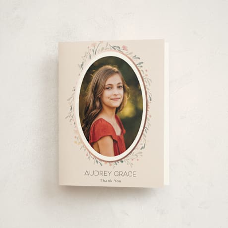 Foil-Pressed Confirmation Thank You Cards