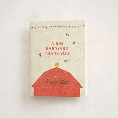 Children's Birthday Party Thank You Cards