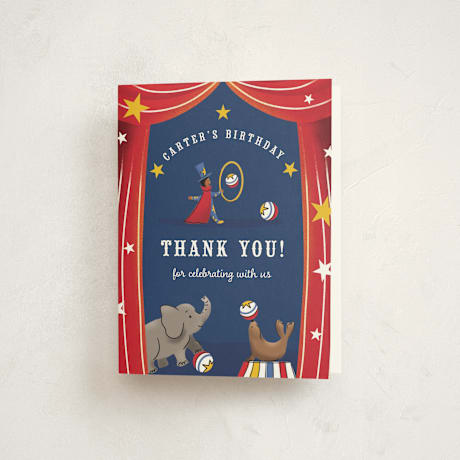 Children's Birthday Party Thank You Cards