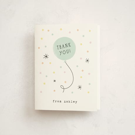 Children's Birthday Party Thank You Cards