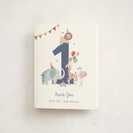 Children's Birthday Party Thank You Cards