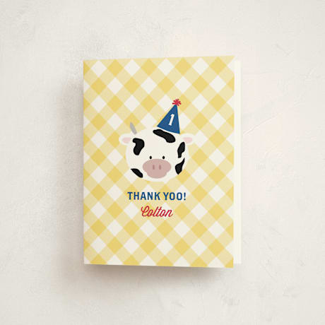 Children's Birthday Party Thank You Cards
