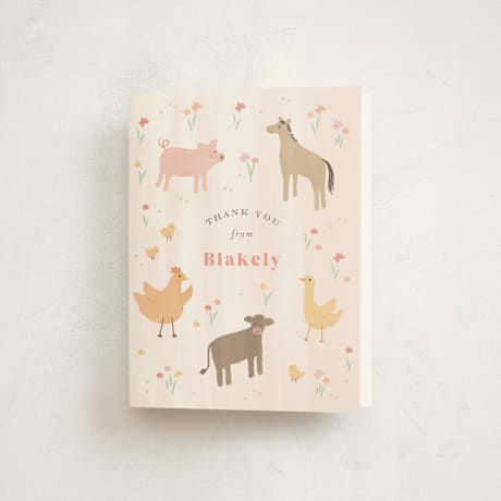 Children's Birthday Party Thank You Cards