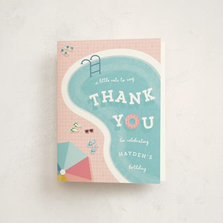 Children's Birthday Party Thank You Cards