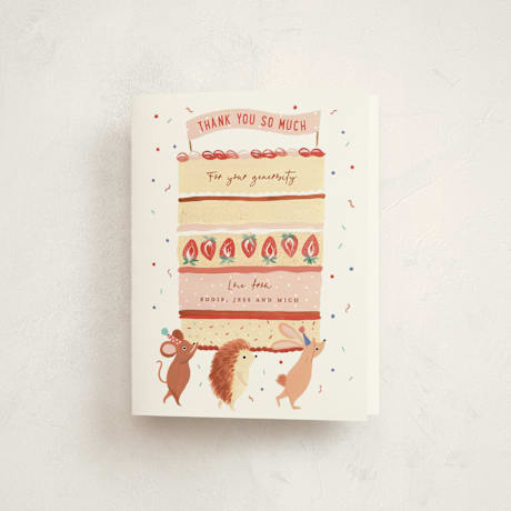 Children's Birthday Party Thank You Cards