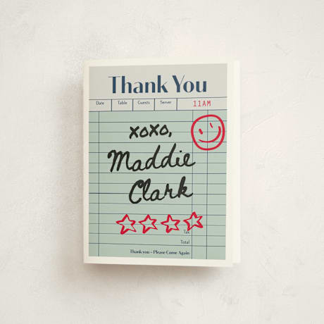 Children's Birthday Party Thank You Cards