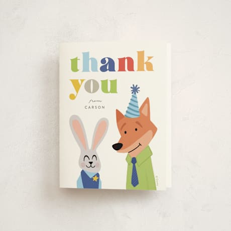 Children's Birthday Party Thank You Cards