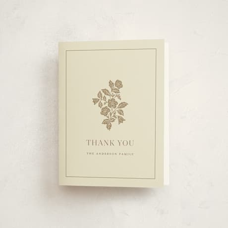 Memorial Thank You Cards