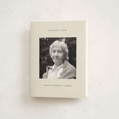 Memorial Thank You Cards