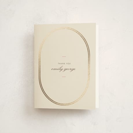 Foil-Pressed Graduation Thank You Cards