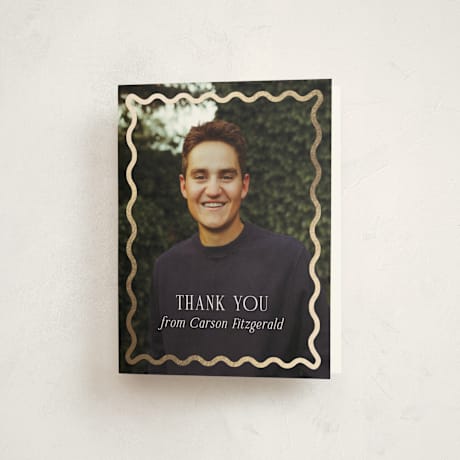 Foil-Pressed Graduation Thank You Cards