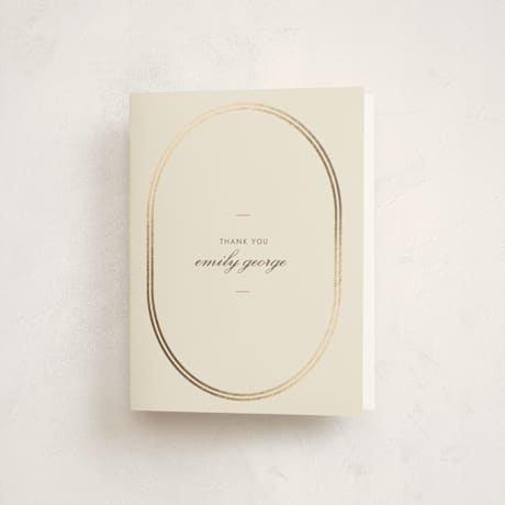 Foil-Pressed Graduation Thank You Cards
