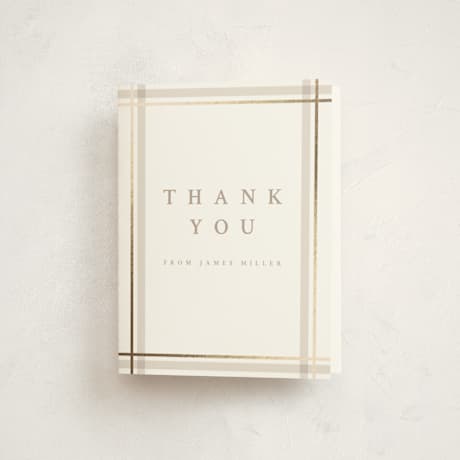 Foil-Pressed Graduation Thank You Cards