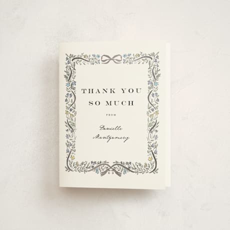 Foil-Pressed Graduation Thank You Cards