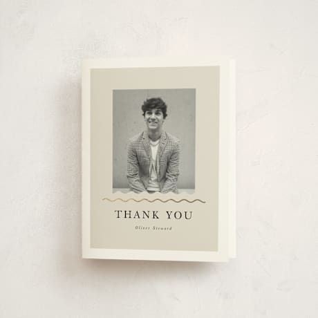 Foil-Pressed Graduation Thank You Cards
