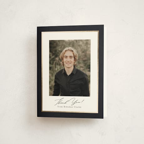 Foil-Pressed Graduation Thank You Cards