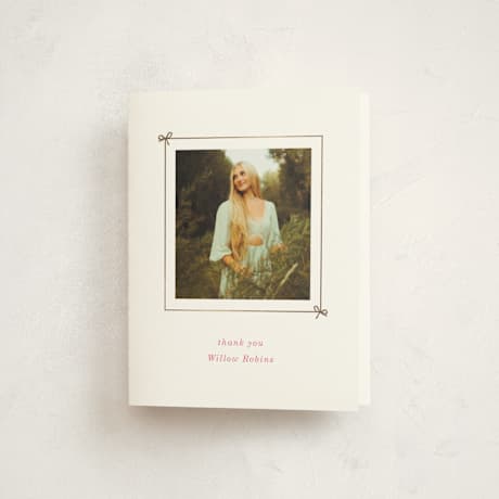 Foil-Pressed Graduation Thank You Cards