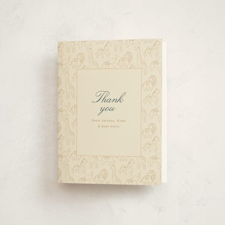 Baby Shower Thank You Cards