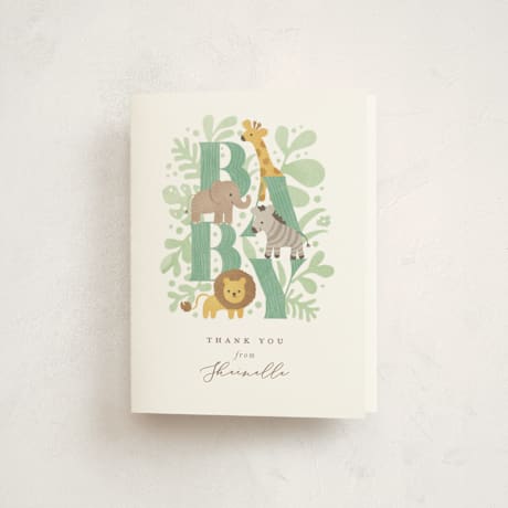 Baby Shower Thank You Cards