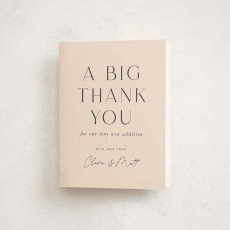Baby Shower Thank You Cards