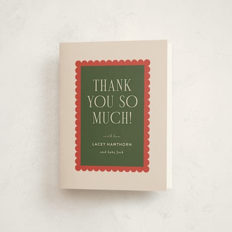 Baby Shower Thank You Cards