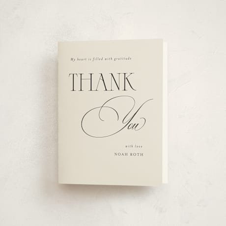 Mitzvah Thank You Cards