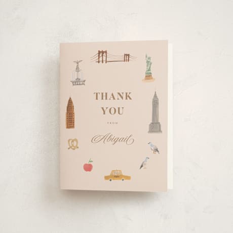 Mitzvah Thank You Cards