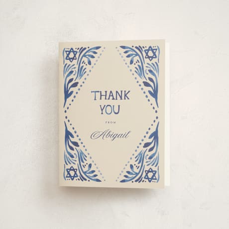 Mitzvah Thank You Cards