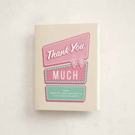 Mitzvah Thank You Cards
