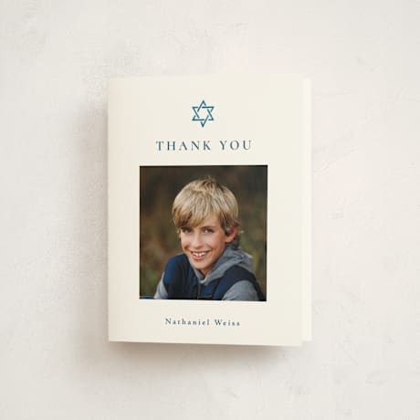 Mitzvah Thank You Cards