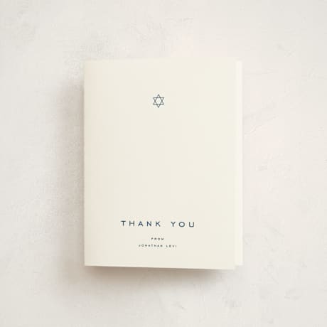 Mitzvah Thank You Cards