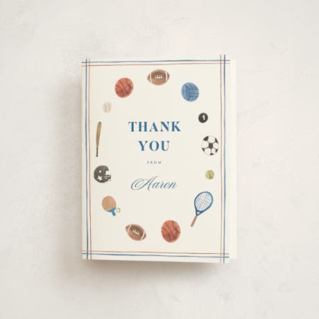 Mitzvah Thank You Cards