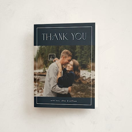 Pregnancy Announcement Thank You Cards