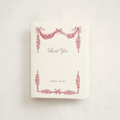 Quinceañera Thank You Cards