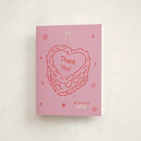Sweet Sixteen Party Thank You Cards