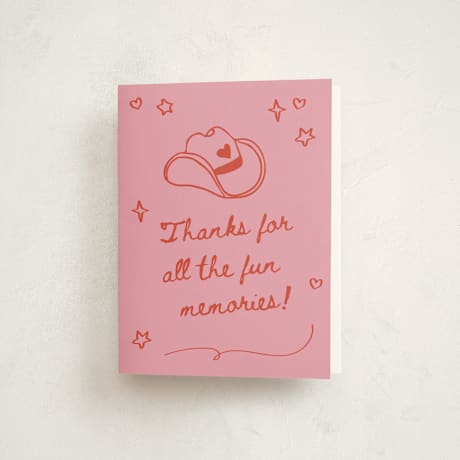 Sweet Sixteen Party Thank You Cards