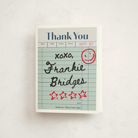 Sweet Sixteen Party Thank You Cards