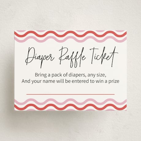 Mini Baby Shower Insert Cards